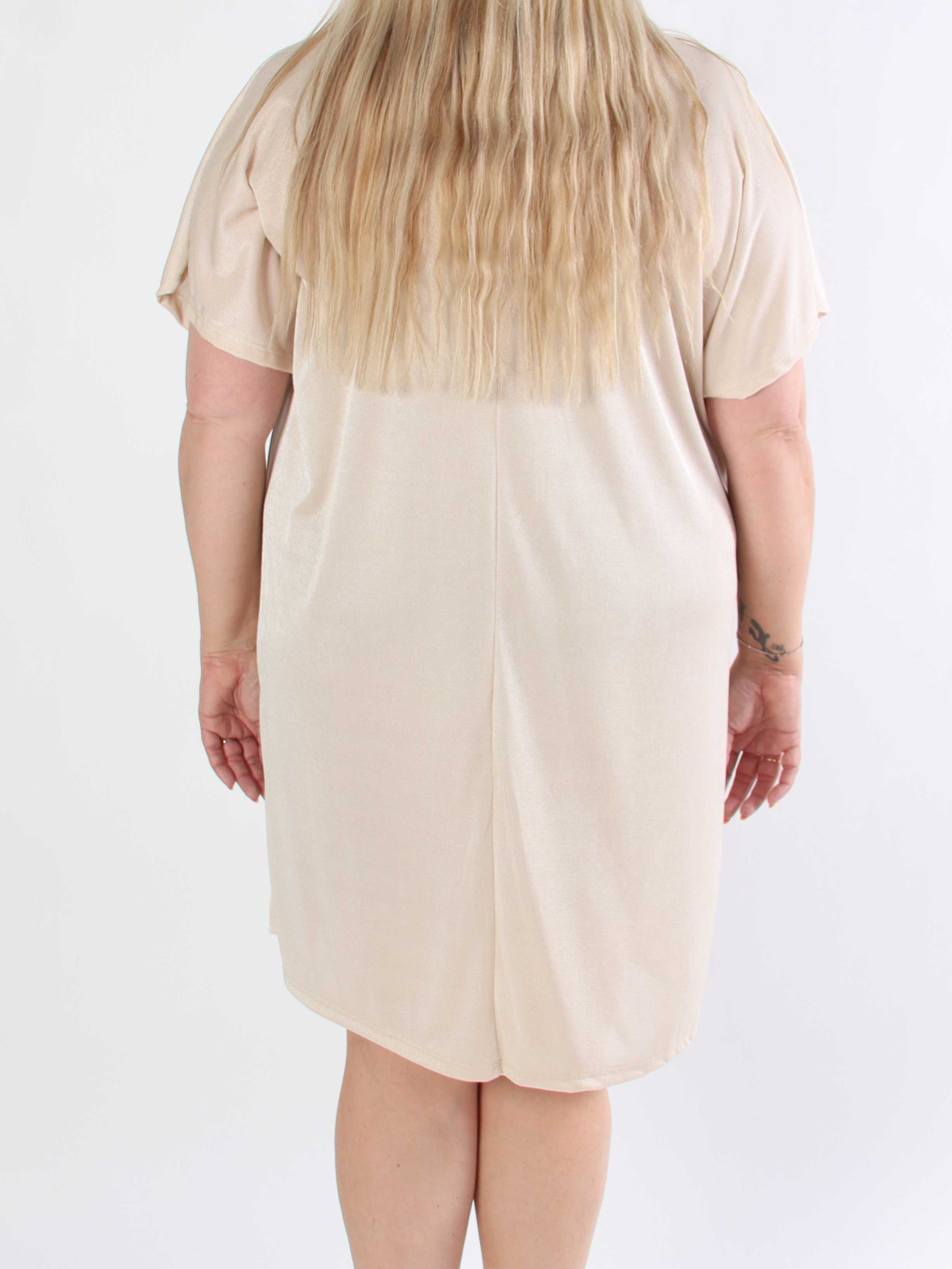 Phoebe - Viskose plus size tunikakjole similisten